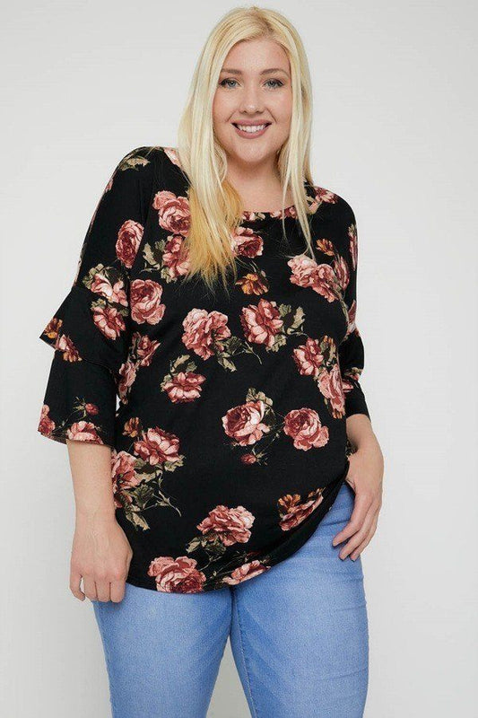 Floral Print Top