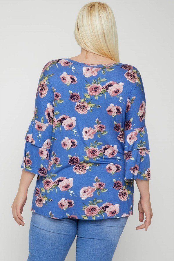 Floral Print Top